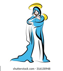 13,368 Mother mary praying Images, Stock Photos & Vectors | Shutterstock
