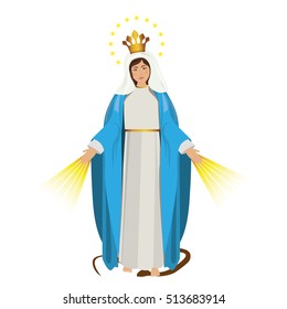 virgin mary design