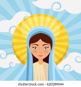 virgin mary icon