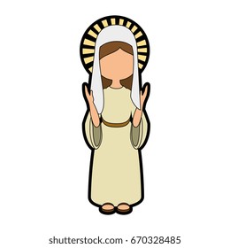virgin mary icon