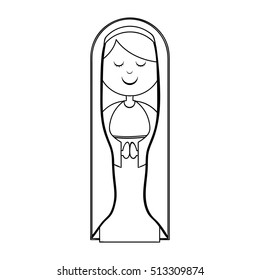 virgin mary icon image