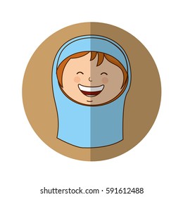 virgin mary manger character