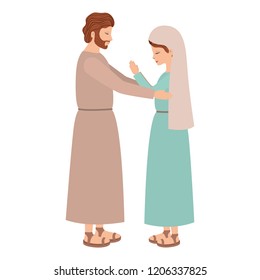 virgin mary and saint joseph
