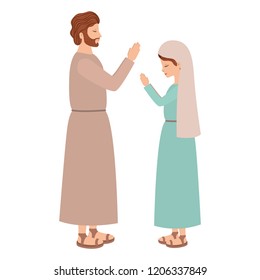 virgin mary and saint joseph