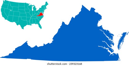 Virginia Map