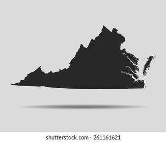 Virginia map