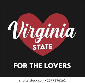 Virginia State For The Lovers