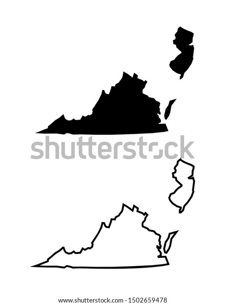 Us Map Vector Outline Printable Map Collection
