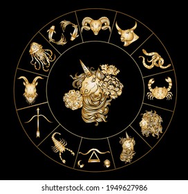Virgo of Astrology design.horoscope circle with signs of zodiac set vector.signs such as a aries, taurus, gemini, cancer, leo, virgo, libra, scorpio, sagittarius, capricorn,aquarius, pisces.