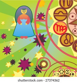virgo - ground zodiac sign