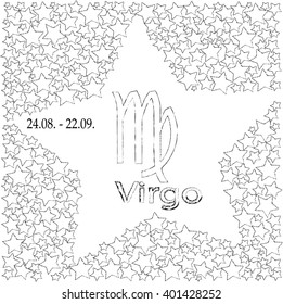Virgo . Horoscope . Zodiac .