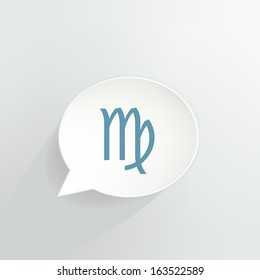 Virgo Speech Bubble