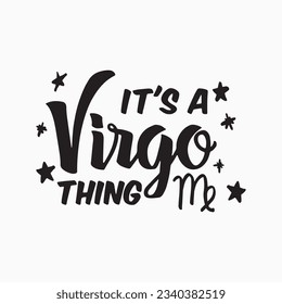 Virgo Svg, Its A Virgo Thing Svg, Zodiac Sign Svg, Astrology Signs, Zodiac Symbols, Constellation Signs, Astrology, Cut File Cricut, Svg Files for Cricut svg