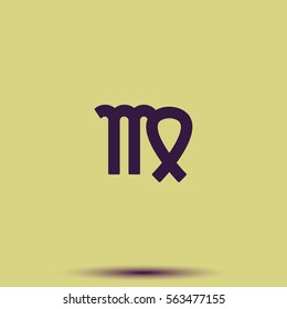 Virgo zodiac sign.