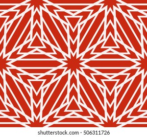 virtual 3d cube. seamless vector pattern. interior decoration, wallpaper, presentation, pattern fills, fashion design. rose color