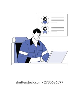 Virtual Art Exhibition Vector Illustration EPS 10 File