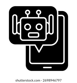 Virtual Assistants Icon-Element für Design und Vektorgrafik