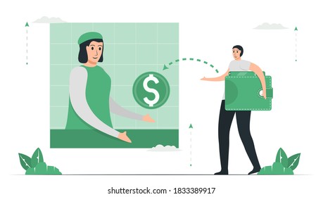 Virtual banking is a bank that offers banking services through electronic channels. People will not waste time to contact a bank directly. This infographic was designed by using vintage green color.