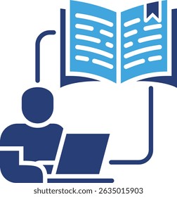 Virtual Class Icon Element for Design