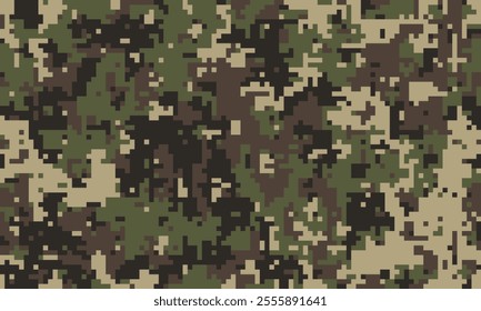 Virtual clothes extreme geometric. Shield seamless pattern environment masking. Repeat halftone defense patriotism. Camouflage dust spot hidden.