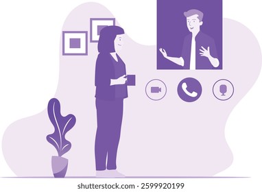 Virtual Communication With Office Manager