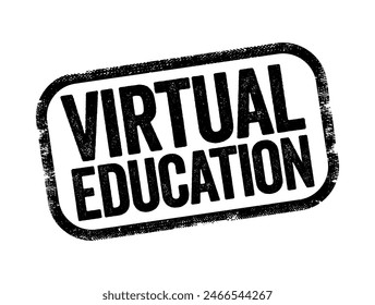 Educación Video virtual: entorno en el que los estudiantes estudian un currículo digital impartido por instructores que imparten clases en línea a través de
