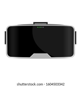 Virtual glasses vector design illustration isolated on white background