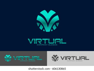 Similar Images, Stock Photos & Vectors of Set Logos Vector - 38215786 ...