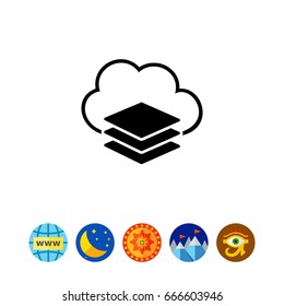 Virtual Machine Simple Icon