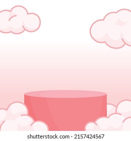 virtual modern 3d render backdrop minimal