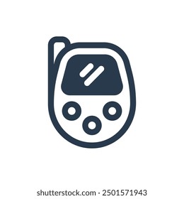 Virtual Pet Y2K Vector Icon Illustration