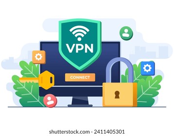 Virtual private network, VPN, Secure web traffic, Encrypted data transfer, Secure network access, Safety on internet, Data protection, Cybersecurity, Remote server, Cloud technology