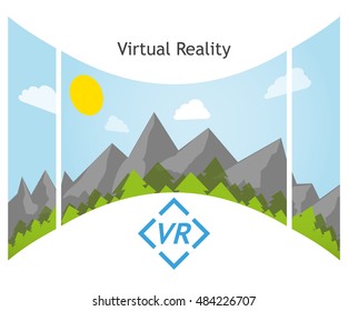 Virtual Reality 360 degree panorama