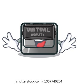 Virtual reality alt character button attached the keyboard