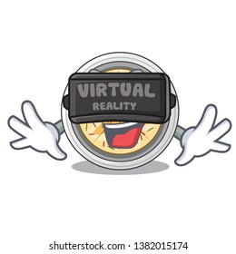 Virtual reality buchimgae isolated with in the mascot