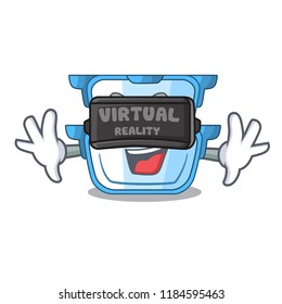 Virtual reality cartoon double boiler for the cooking