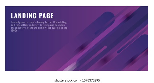 Virtual reality concept. 3d abstract bubble shapes flying above surface. Landing page template