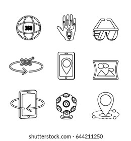 virtual reality with digital technology elements