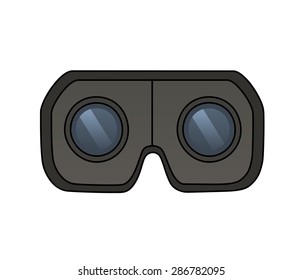 Virtual reality glasses