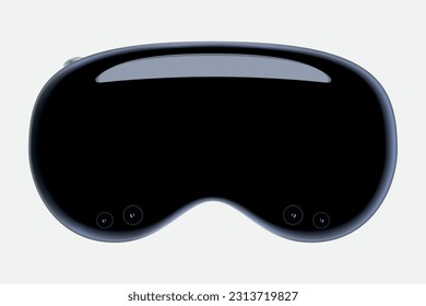 Virtual reality glasses.. High performance, highly advanced technology, elegant, compact virtual reality glasses.