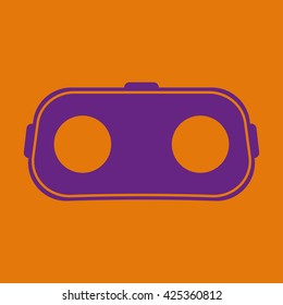 Virtual reality glasses Icon