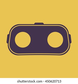 Virtual reality glasses Icon