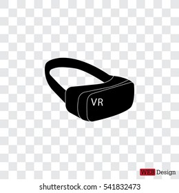 Virtual reality glasses icon