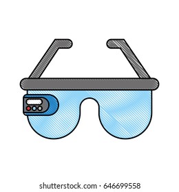 virtual reality glasses icon