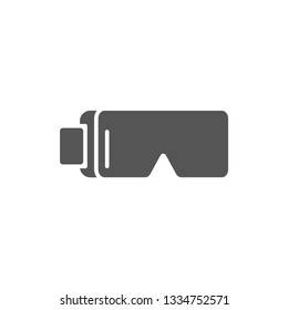 Virtual reality glasses icon isolated on background. VR headset symbol modern, simple, vector, icon for website design, mobile app, ui. Vector Illustration
