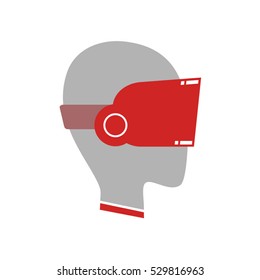 virtual reality glasses symbol
