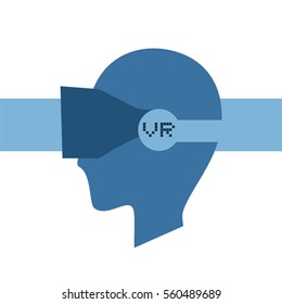 virtual reality glasses symbol