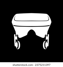 Virtual reality glasses Vector Illustration