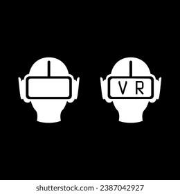 Virtual reality glasses Vector Illustration
