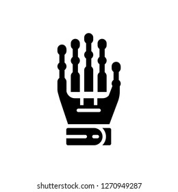 Virtual Reality Glove Icon